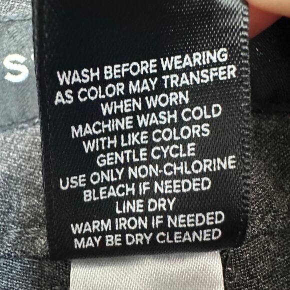 Studio by Torrid Trouser Slim Boot Pants SZ 16R Dark Charcoal Heather Ponte Knit - Picture 9 of 13